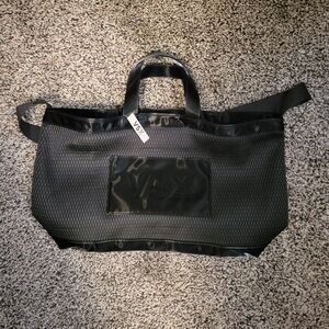 Victoria's Secret Black Gym Duffel Bag